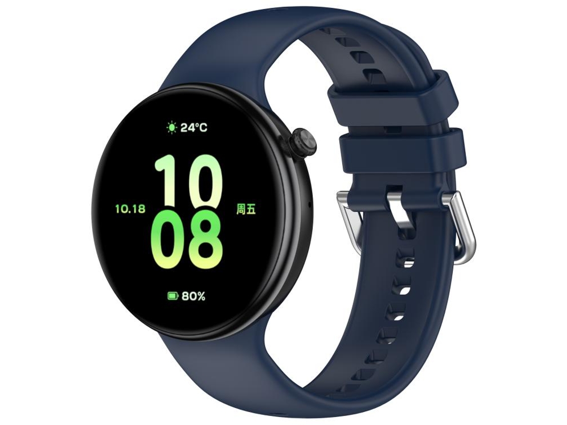 Bracelete azul meia-noite para Huawei Watch Fit em silicone XIAOMOYU