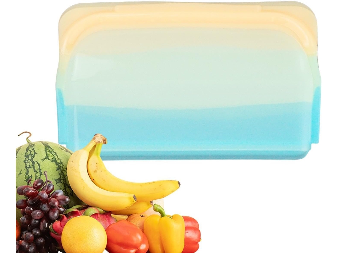 Sacos De Silicone Reutilizáveis Para Alimentos