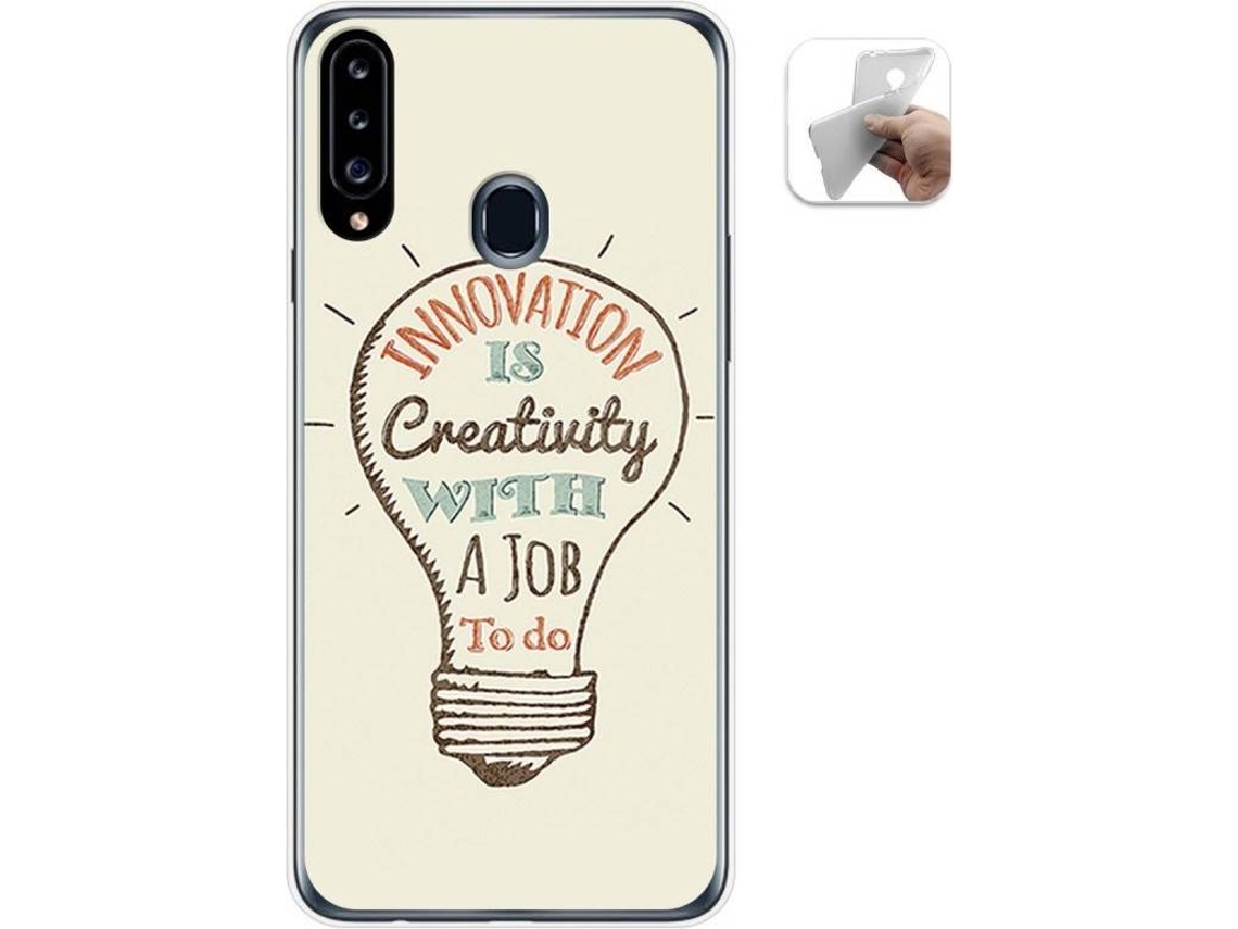Capa Samsung Galaxy A20s TUMUNDOSMARTPHONE Creativity Multicor