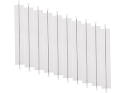 Conjunto De 10 Tiras Aquecimento Hintrment Para Seladora Manual 200 Fios Térmicos Liga Cromo Sacos, Com Oxidação Rápida
