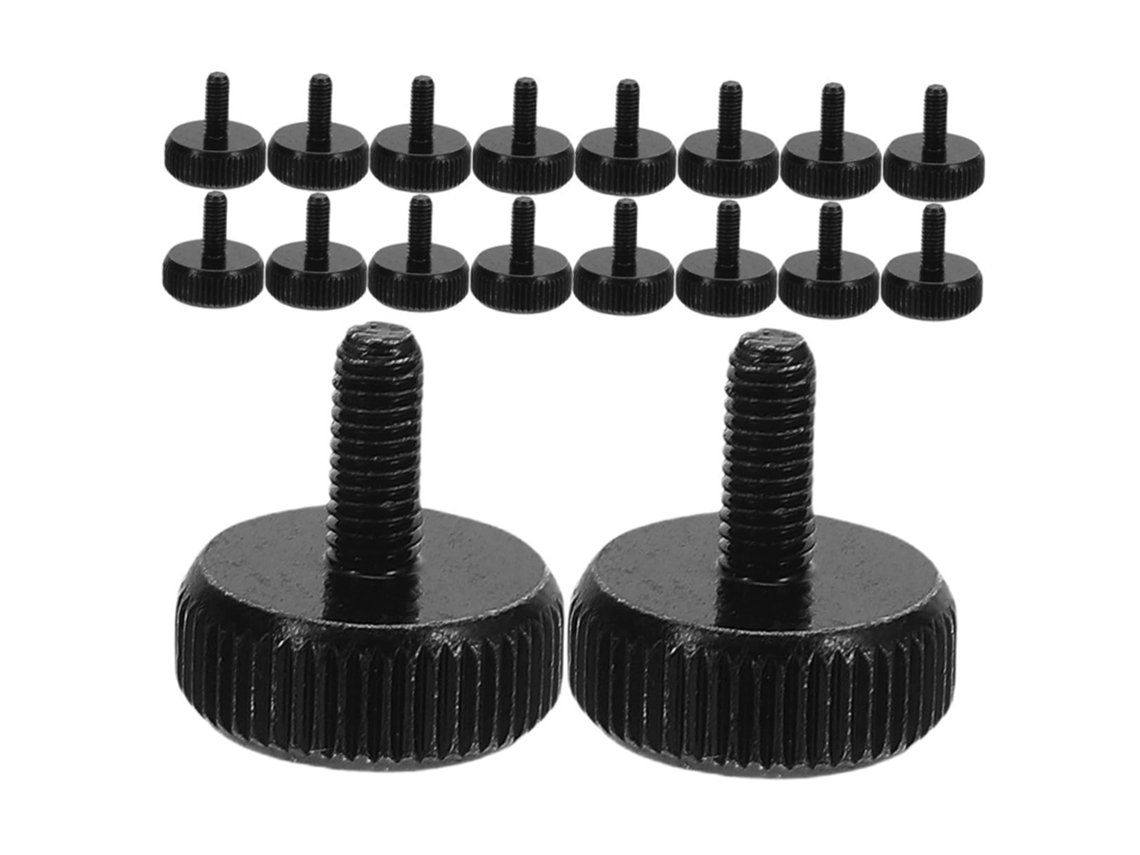 Conjunto De 50 Parafusos De Montagem Serrilhados Para Gabinetes De Pc E Fixação.