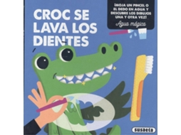 Livro Croc Se Lava Los Dientes de Susaeta Ediciones (Inglês - Capa Dura)