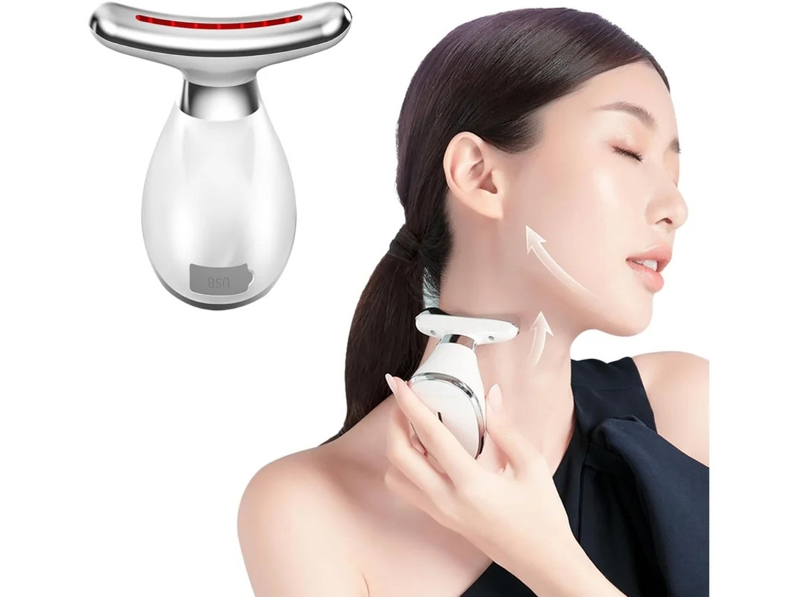 Modelo Mais Recente De 2024 Terapia De Luz Vermelha Para Rosto E Pescoço Dispositivo De Lifting Facial 7 Em 1 Tecnologias Térmicas E De Yizhood