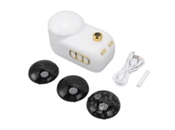 Umidificador de Ar Trem Retrô com Luz Noturna SILVER