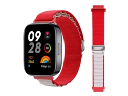 Bracelete Xiaomi Redmi Watch 3 Vermelho e Branco
