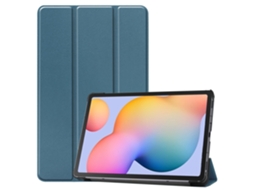 Capa Para Samsung Galaxy Tab S6 Lite Sm-p613/sm-p619 2022 Verde Escuro