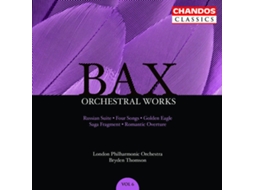 CD Bax, London Philharmonic Orchestra, Bryden Thomson - Orchestral Works, Volume 4 (1CDs)