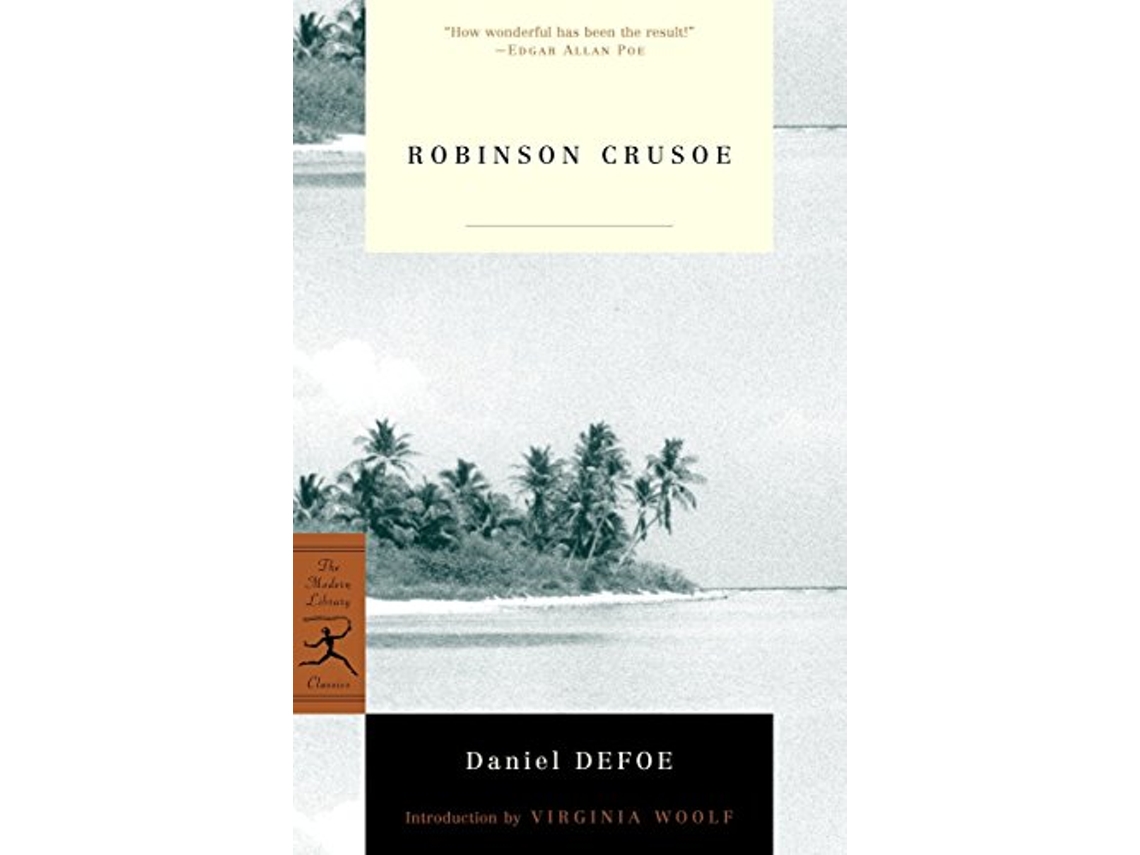 Livro Robinson Crusoe de Daniel Defoe (Inglês)