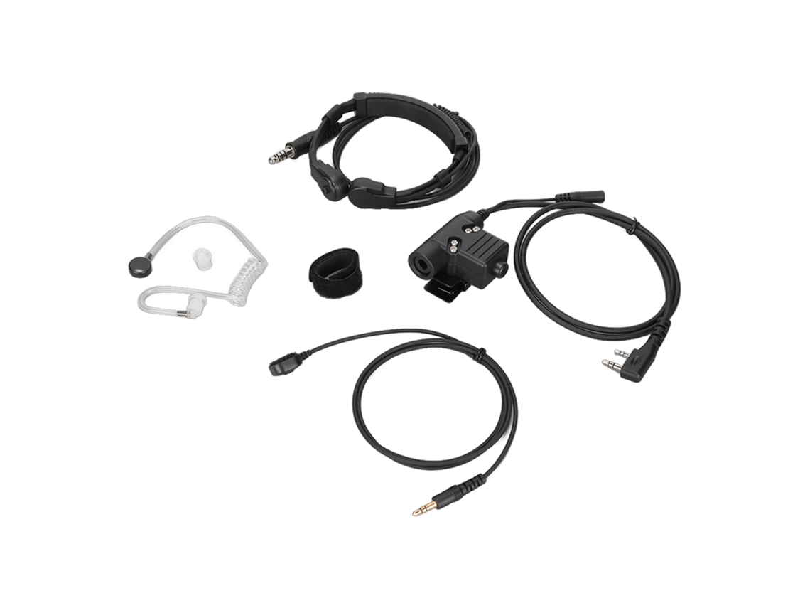Fone De Ouvido Para Rádio Comunicador, 7.1 Mm, Ptt
