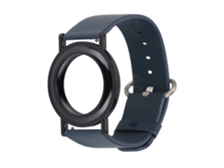Pulseira Airtag LAXISCREED de Couro Resistente a Suor e Arranhões