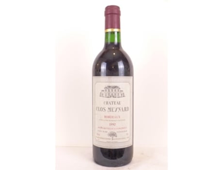 Vinho Tinto CHÂTEAU CLOS MEYNARD 1990 (75 cl - 1 unidade)