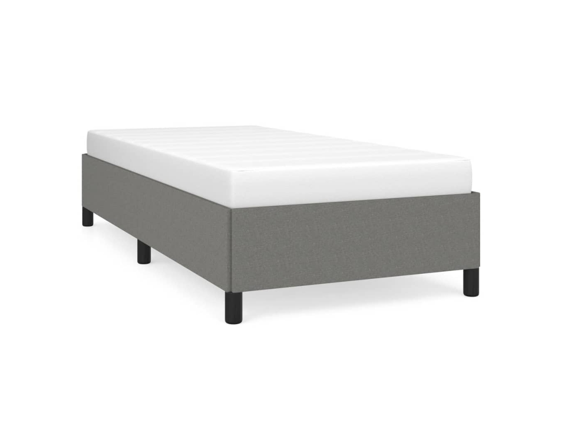 Bed Frame, Bed Frames Vidaxl Cinzeto Tecido (80 X 200 Cm)