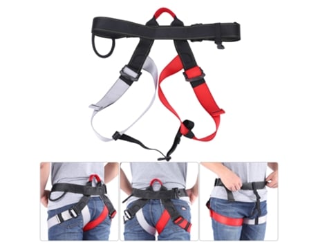 Cinto De Segurança Meio Corpo Para Escalada, Montanhismo, Rapel E Trabalho Aéreo Eioororriy