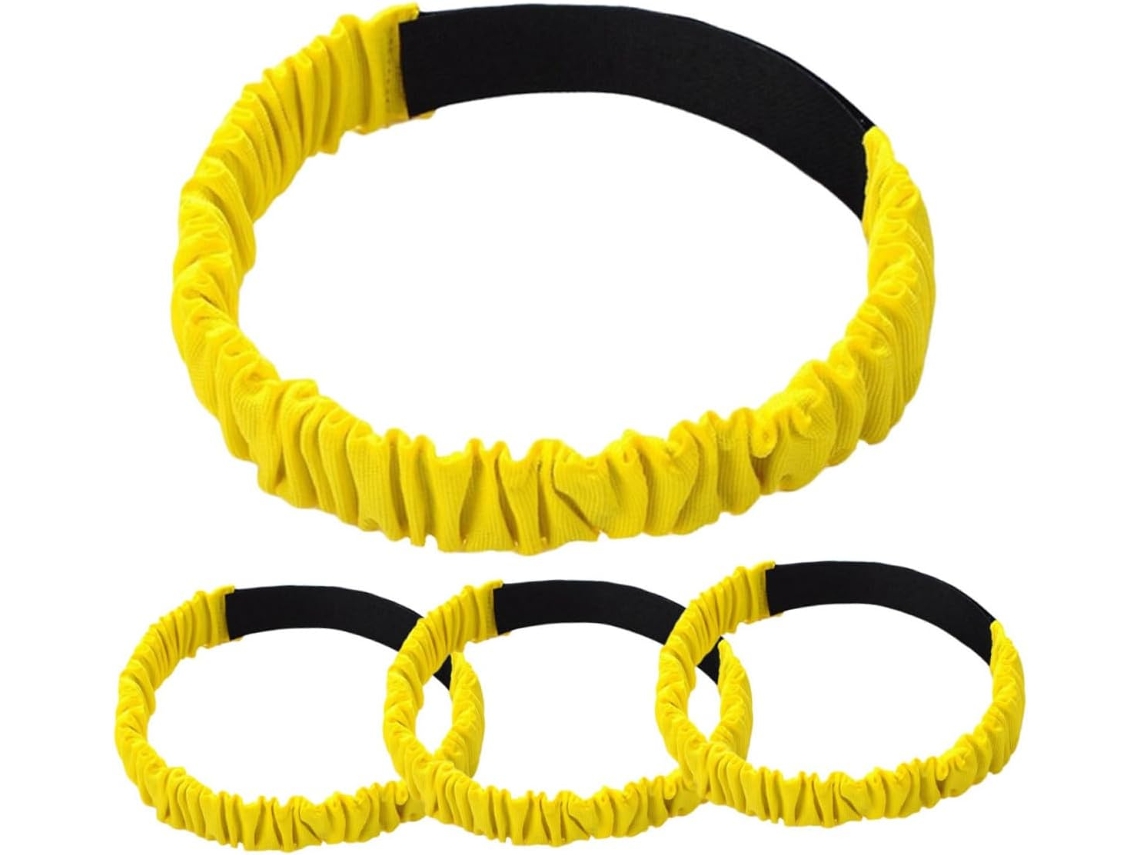 Kit Com 4 Faixas Elásticas Para Corrida De Três Pernas, Ideais Jogos Escolares | Suaves A Pele, Ajuste