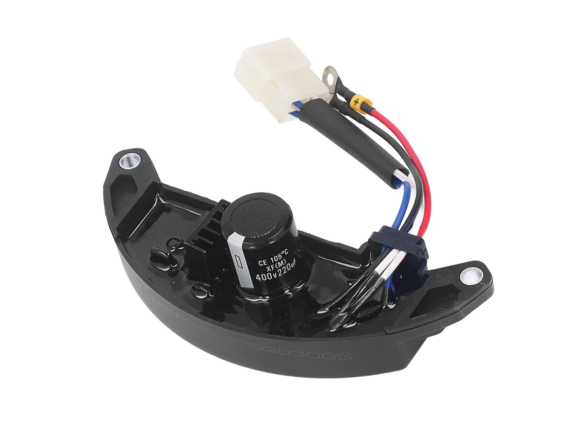 ESTABILIZADOR HKJ, AVR, de Voltagem, Automático, Monofásico, 6 Cables, para Gerador, Gasolina, 7kw, 400v, 220uf