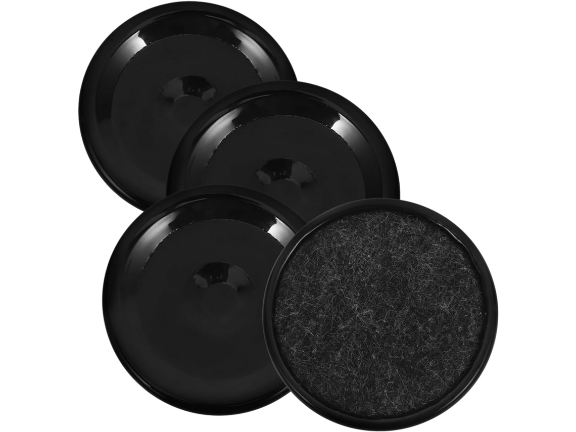 Canight Conjunto De 4-tapetes Antiderrapantes Para Sofá, Almofadas De Feltro Reforçadas Para Bloqueio Rodízios Móveis