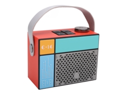 Caixa de Som Bluetooth EOOCOO (conexão Sem Fio, Decoração com Pixels)