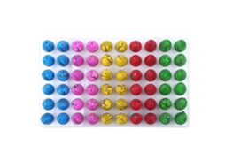 Brinquedo Educativo De Ovos De Dinossauro Com Incubação Na Água Crescendo 60pcs/caixa