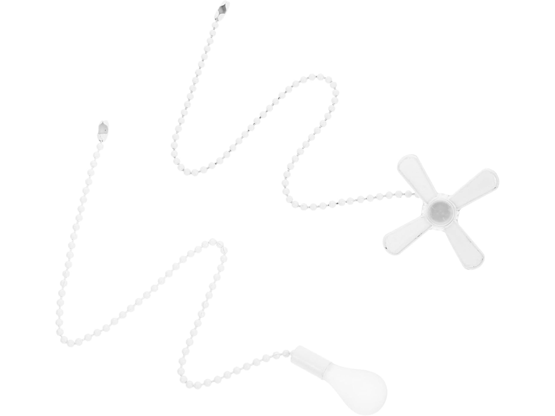 Conjunto De 2 Correntes Decorativas Para Ventilador Teto