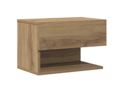Mesa de Cabeceira de Parede Carvalho Artisiano MAISON EXCLUSIVE