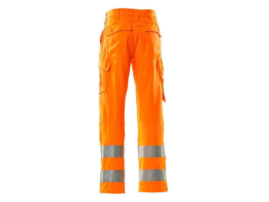Calças Grandes Com Bolsos Para Joelheiras Safe Light 16879 Laranja 48 / 35 MASCOT