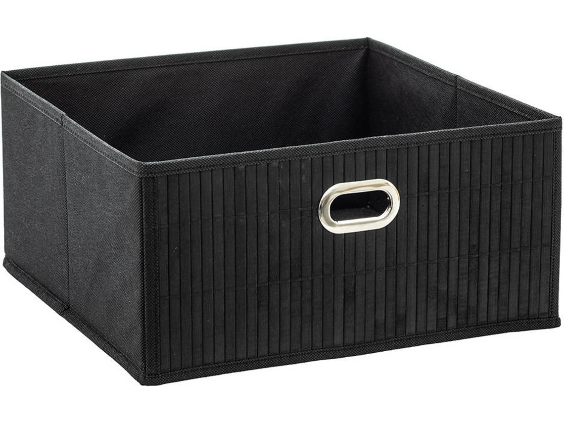 Cesto para Móvel Casa de Banho EDM Preto 31X31X13.5Cm