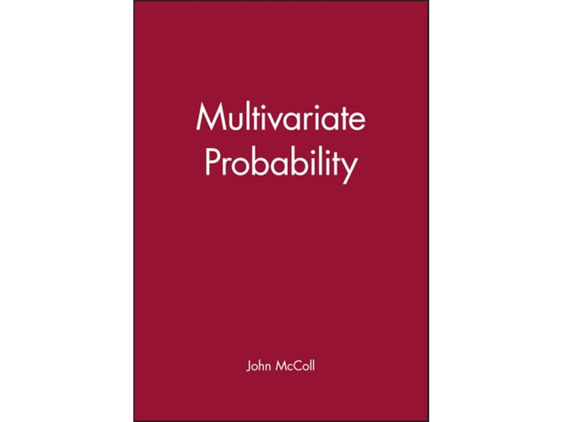 Livro Multivariate Probability De John Mccoll (inglês)