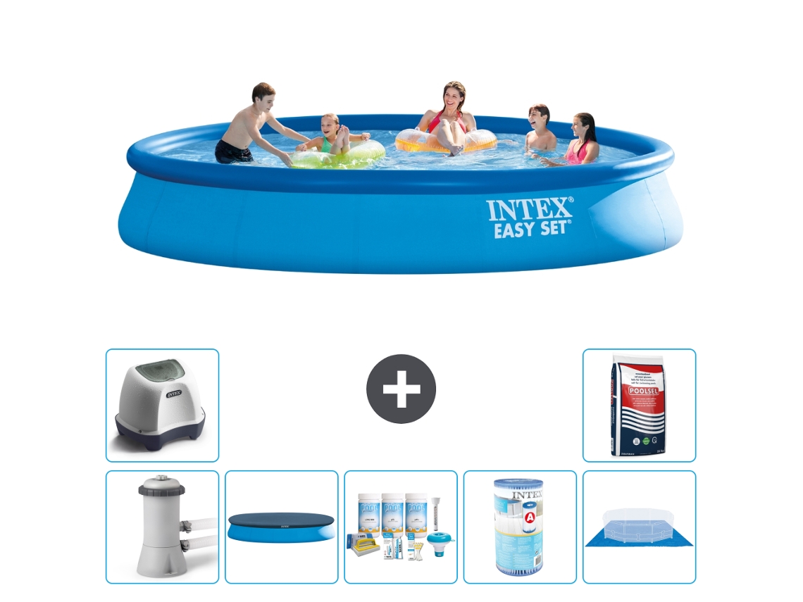 Intex Piscina Easy Set Redonda - 457x84 Cm - 8-peças S31184