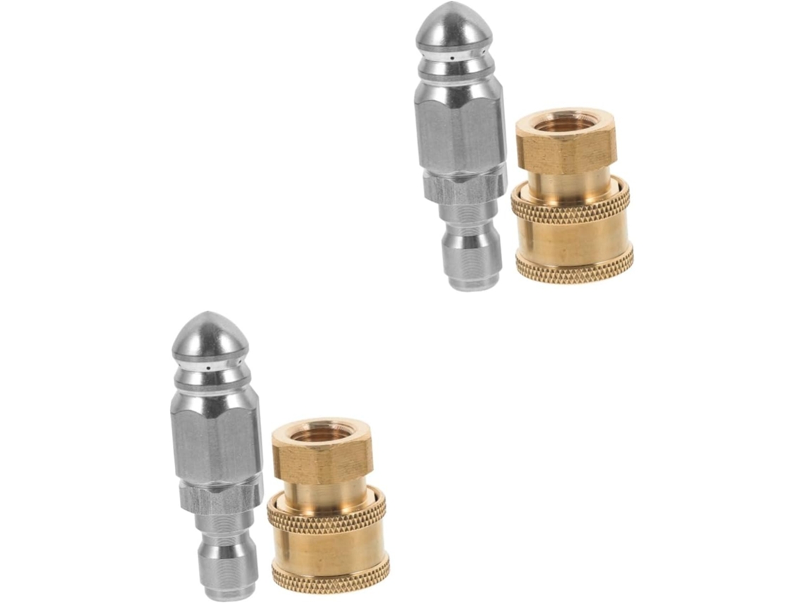 Conjunto Com 2 Bicos De Jato Para Pulverizador Mangueira Alta Pressão
