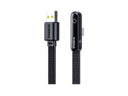 Cabo De Dados Baseus Mvp Usb-a Para Usb-c 100w 1m Preto
