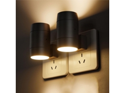 Conjunto De 2 Luminárias Parede Com Sensor Luz Iluminação Direta Para