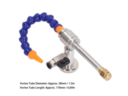Conector Rápido Pneumático (prata Cromada, Conexão 3 Vias)