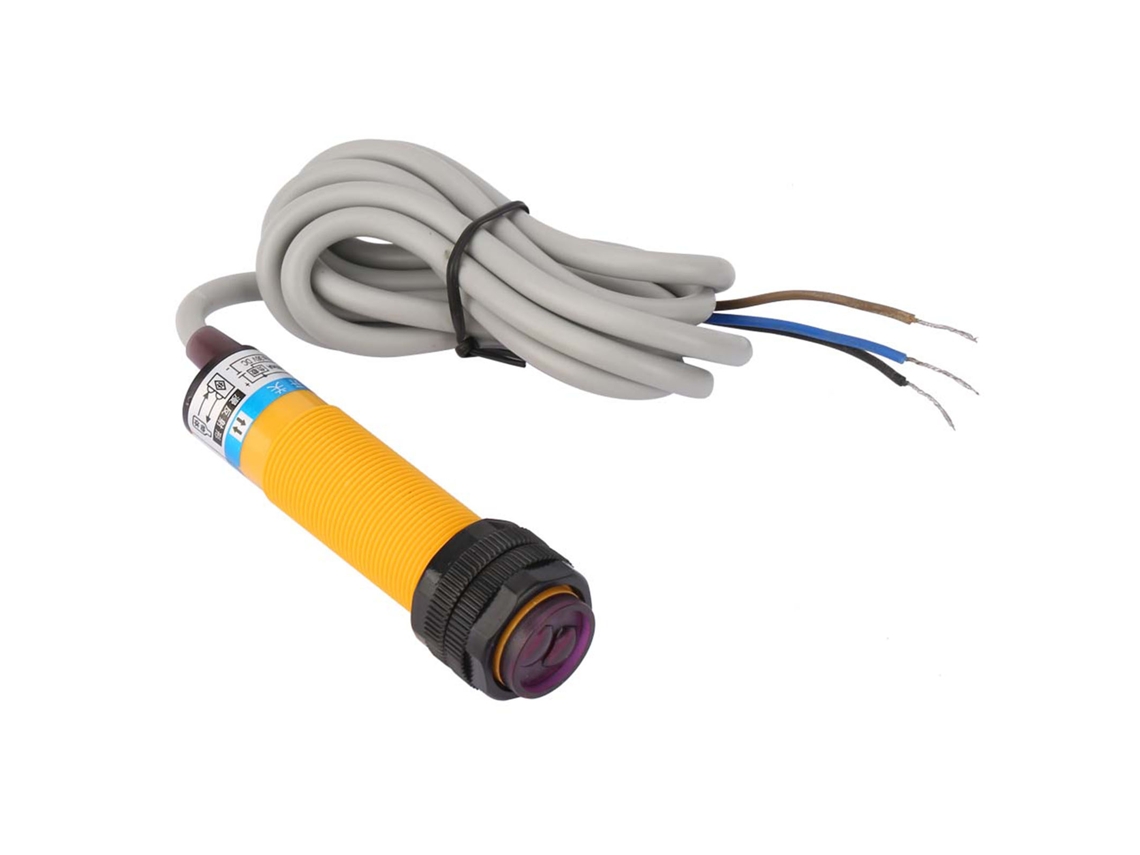 Sensor De Proximidade Fotoelétrico Npn No 10‑30cm E3f‑ds30c4 Dc6‑36v