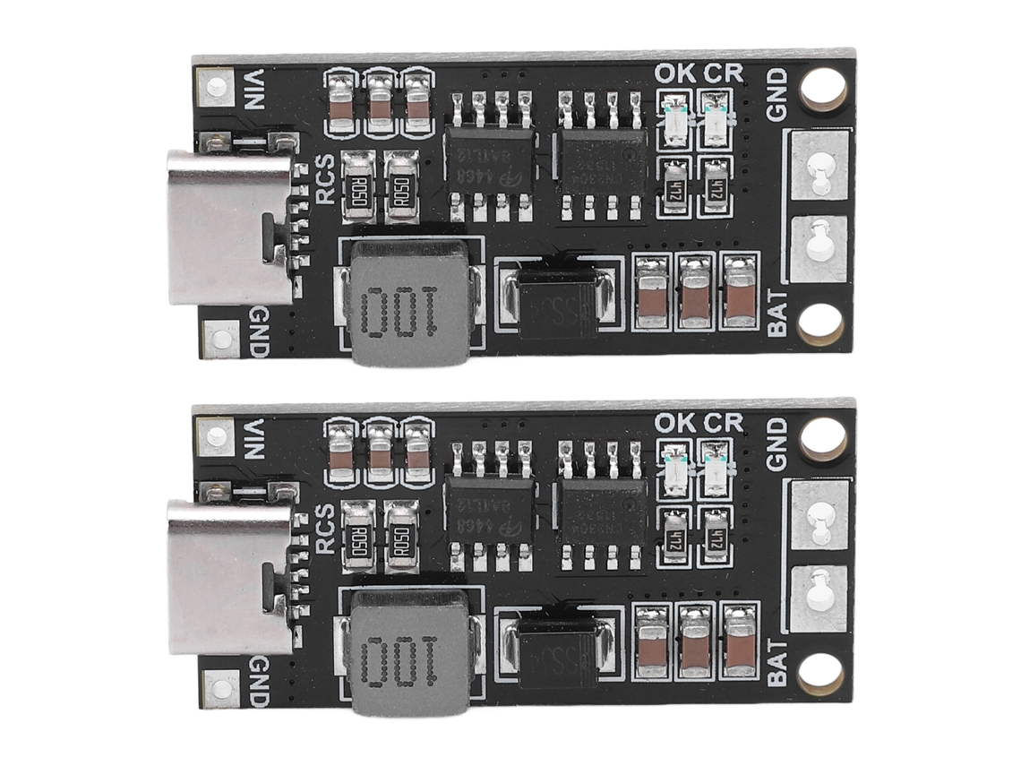 Módulo Carregador Bateria Lítio 4s Type C 16.8v Boost 4a Placa Carregamento Estável Com Proteção