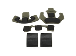 Urbannova-cushion Para Capacete Wendy Od Green Com Espuma De Memória