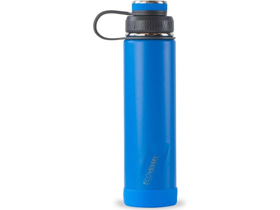 Garrafa Isolada ECOVESSEL Boulder 700 Ml (Azul-TU)