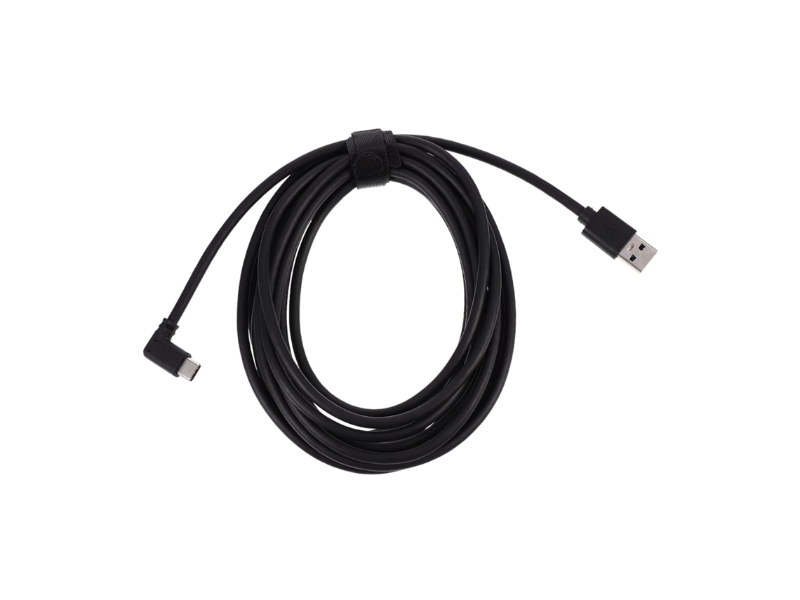 Cabo Usb C Virtual, Com Vários Metros De Comprimento, Para Transferência E Carregamento De Dados Para Celular, Com Conector Em Cotovelo Gokoco