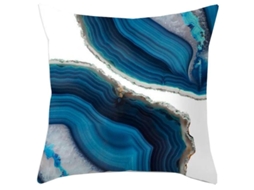 2026 funda de Almohada Cuadrada Geométrica para Sofá Cojín Decorativo Hogar Coche Tela Algodón Poliéster 45x45cm