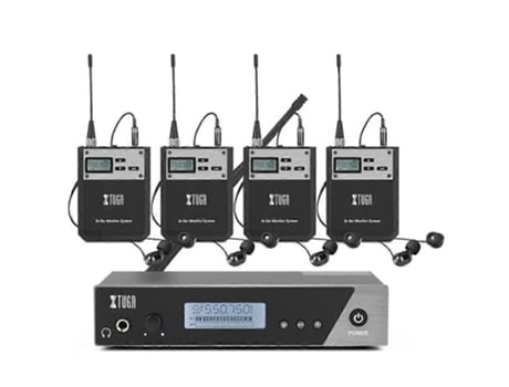 Sistema de monitoramento intra-auricular sem fio profissional Xtuga Iem1100 Hengrongshen