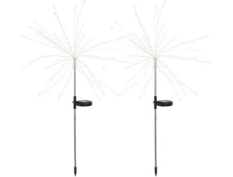 Iluminação Decorativa LUMI JARDIN (Prateado - Aço - 52x52x97 cm)