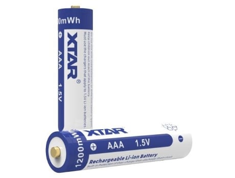 Rechargeable Batteries R03 / Aaa 1.5v Xtar 750mah With Protection (box Of 4 Pcs)