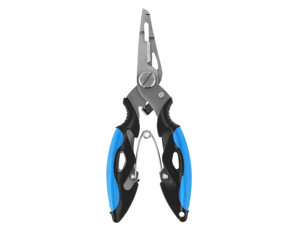 Alicate de Pesca Inox Multifuncional com Tesoura