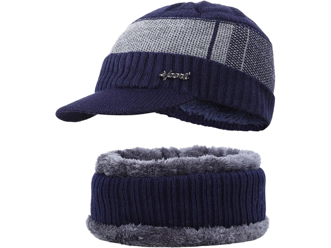 Gorro e Polainas Térmicas à Prova de Vento SFUSHOS