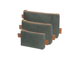 3pcs Bolsa De Ferramentas De Armazenamento De Lona Com Cera Resistente Ao Desgaste Para Eletricistas Organizador De Ferramentas