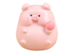 Figura de Porco Animado para Decoração de Mesa Worten