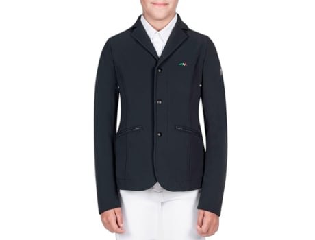 Casaco de Equitação para Menino EQUILINE (8/9 Anos - Preto)