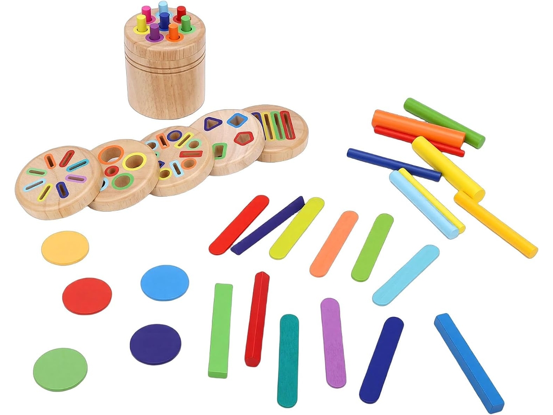 Brinquedo De Classificação Cores E Formas, Fácil Segurar, Jogo