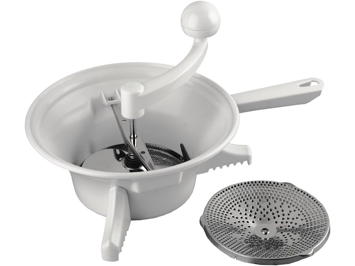 Ilsa 107 Passapurés De Plástico, 24 Cm, Branco