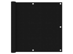 Vidaxl Tela De Varanda 90x400 Cm Tecido Oxford Preto