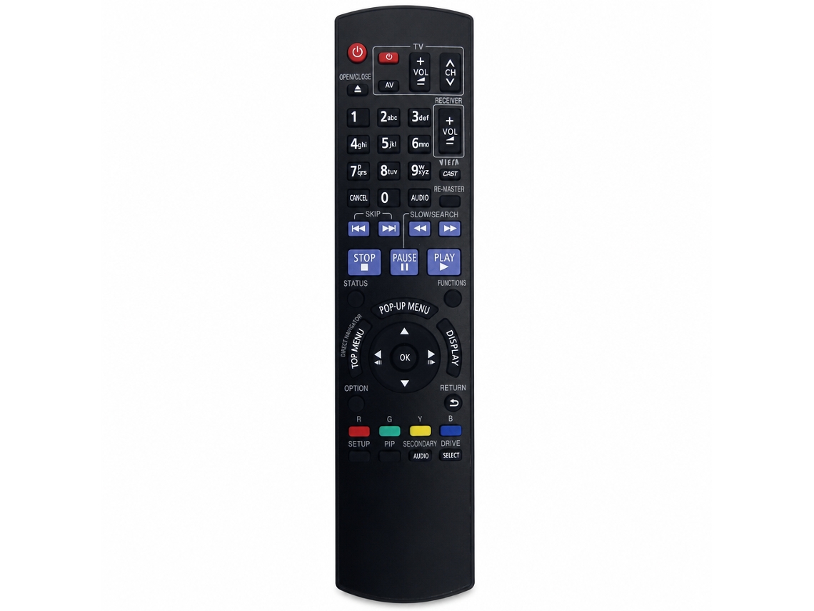 Comando Remoto Para Tv Compatível Com Panasonic N2qayb000380